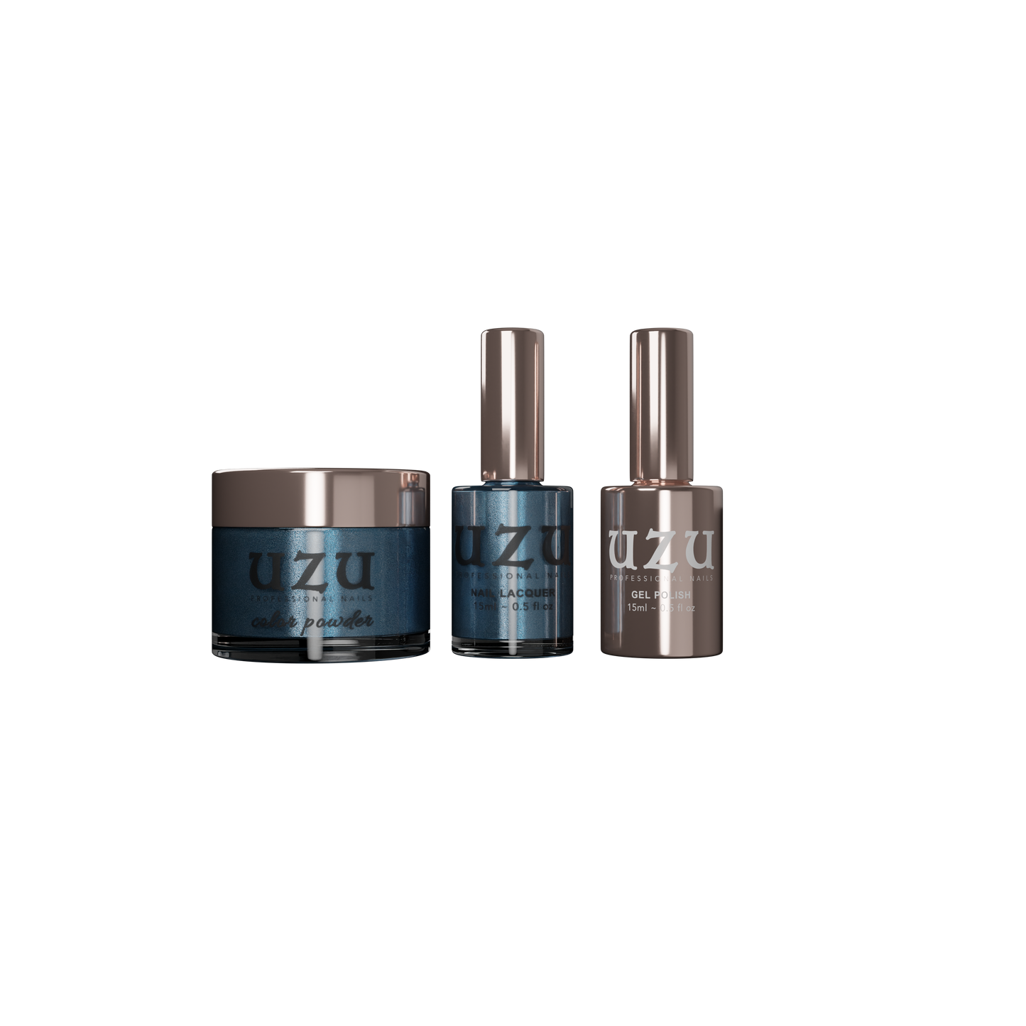 UZU 3-in-1 Acrylic/Dip powder + Nail Lacquer + Gel Polish 127