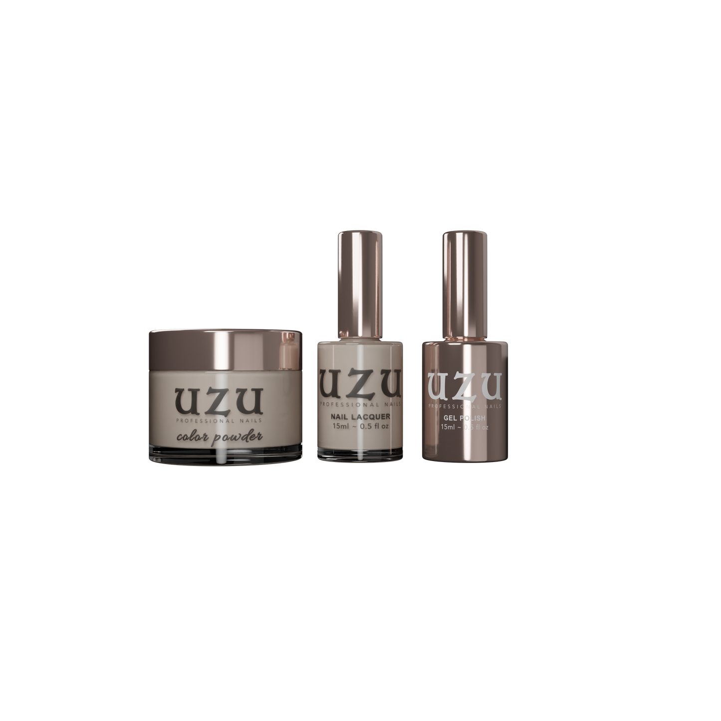 UZU 3-in-1 Acrylic/Dip powder + Nail Lacquer + Gel Polish 010