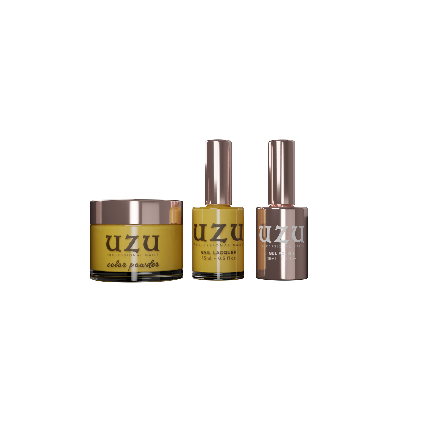 UZU 3-in-1 Acrylic/Dip powder + Nail Lacquer + Gel Polish 100