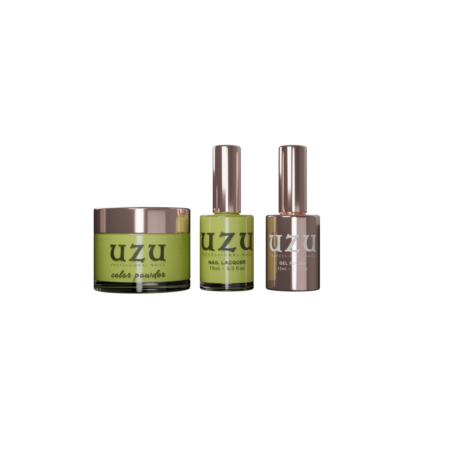 UZU 3-in-1 Acrylic/Dip powder + Nail Lacquer + Gel Polish 101