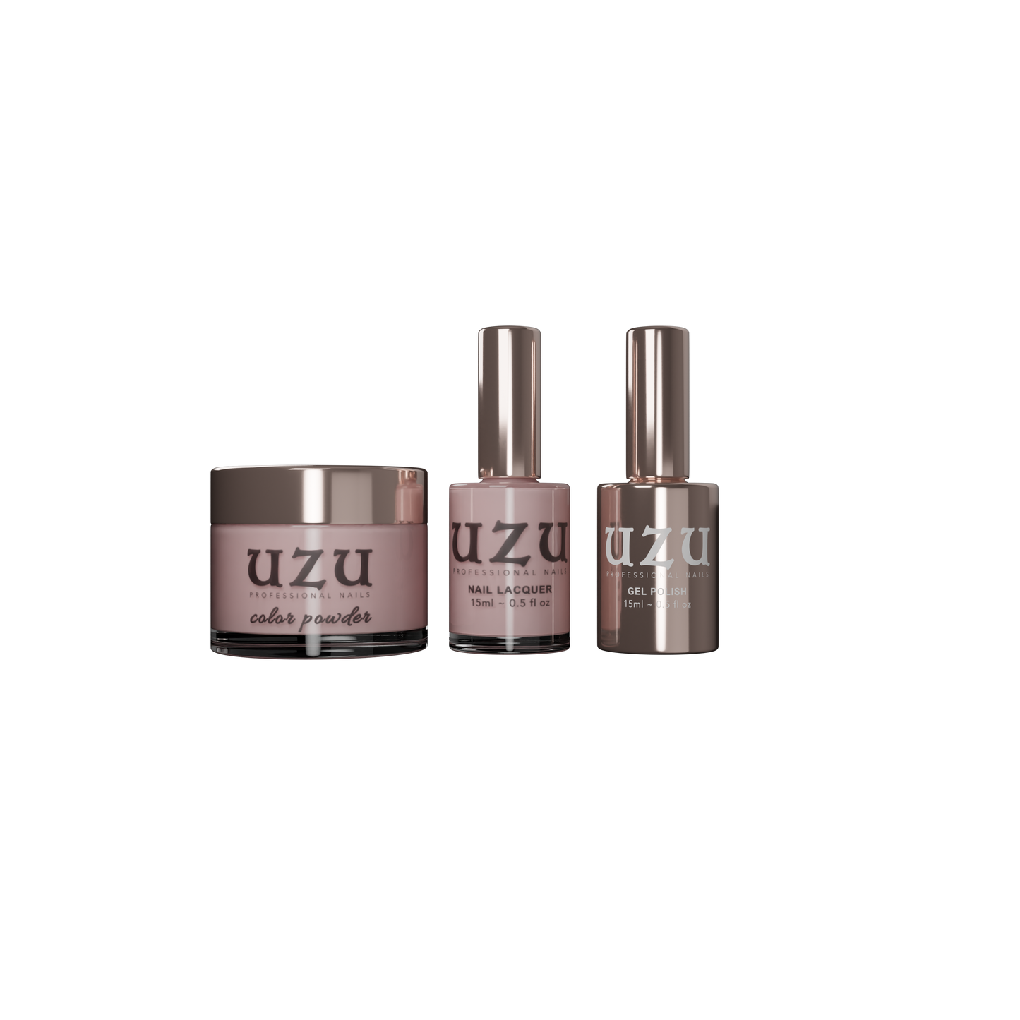 UZU 3-in-1 Acrylic/Dip powder + Nail Lacquer + Gel Polish 118