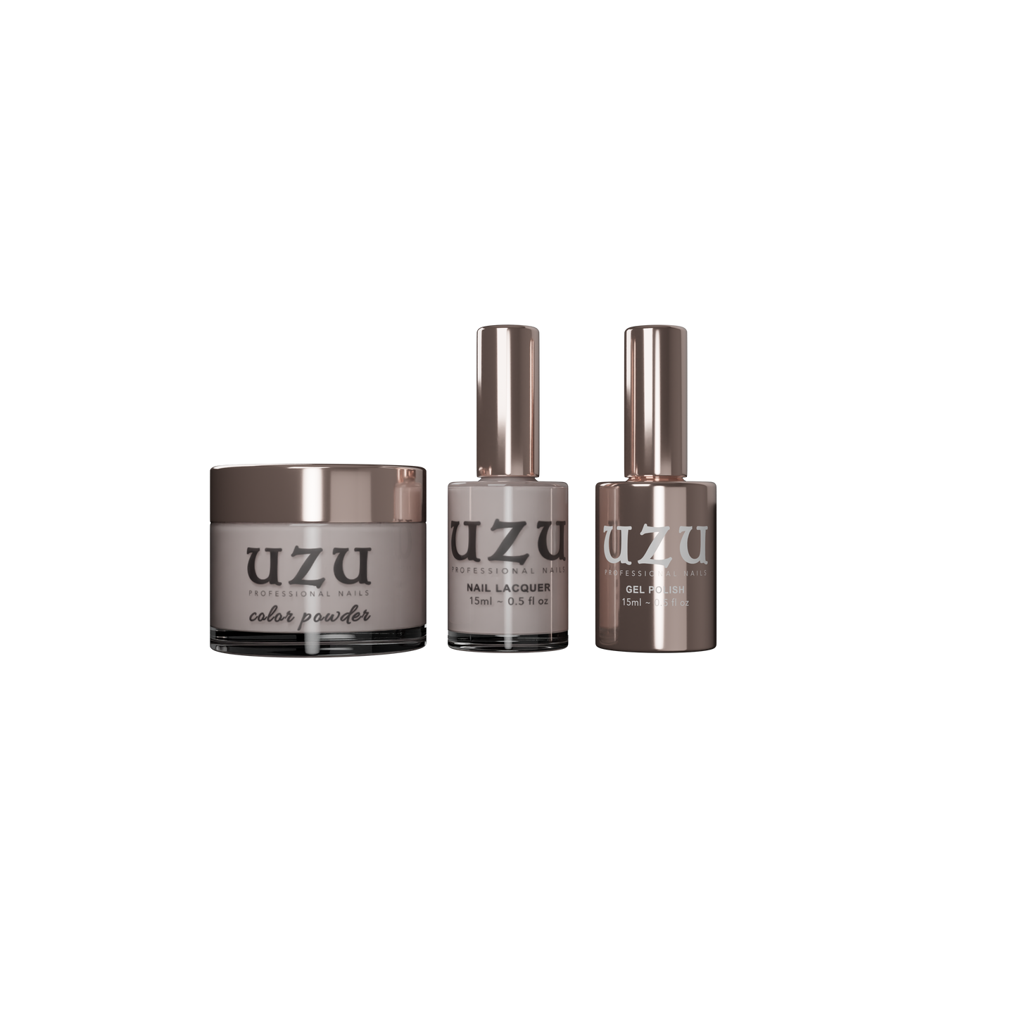 UZU 3-in-1 Acrylic/Dip powder + Nail Lacquer + Gel Polish 018