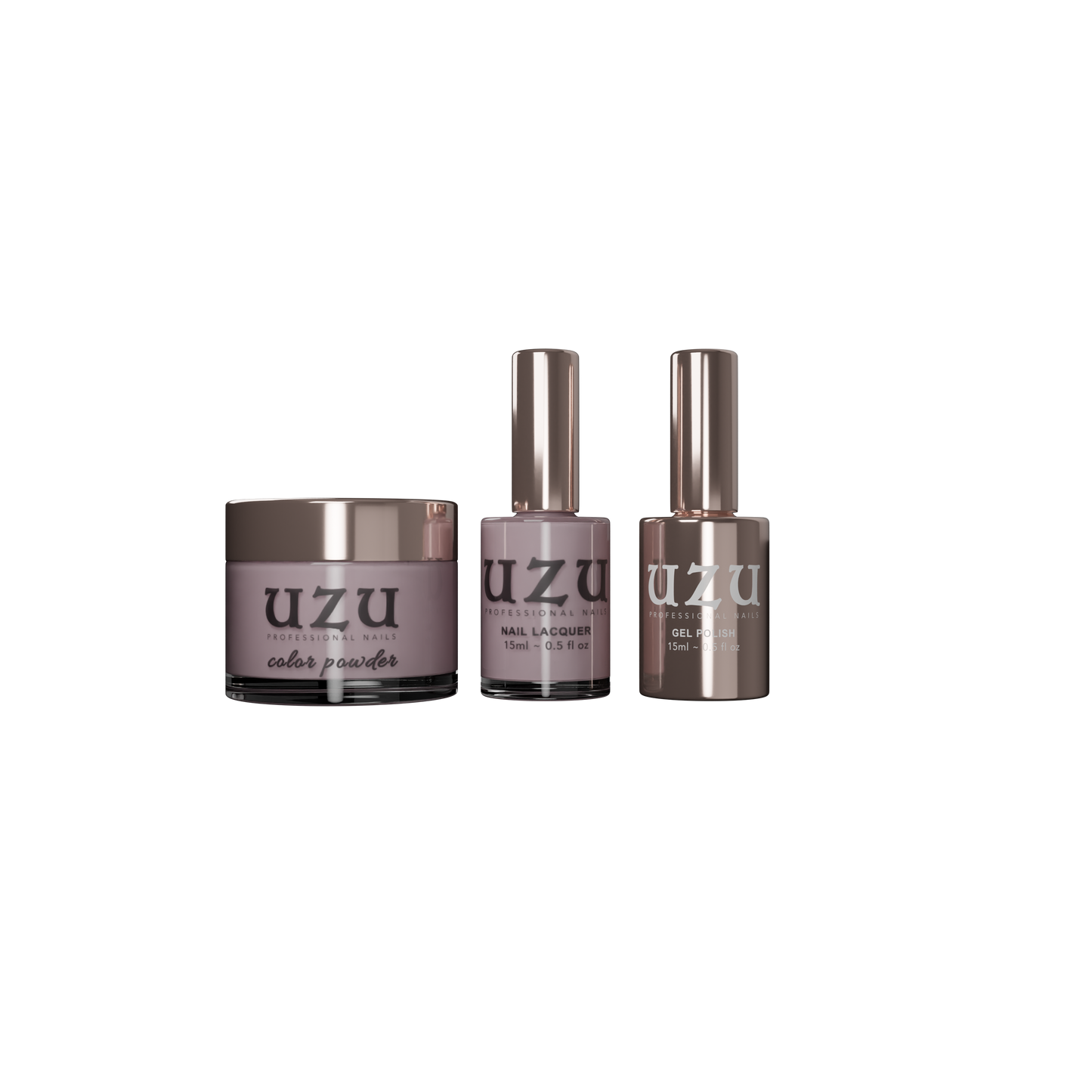 UZU 3-in-1 Acrylic/Dip powder + Nail Lacquer + Gel Polish 021