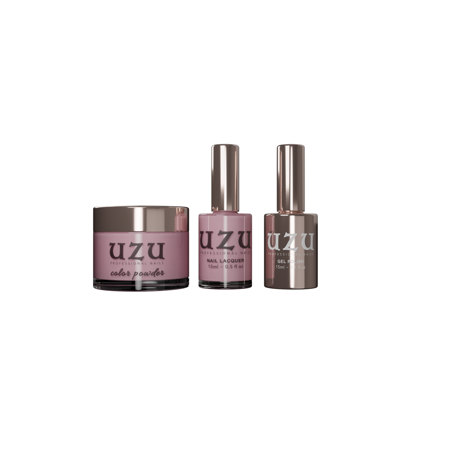 UZU 3-in-1 Acrylic/Dip powder + Nail Lacquer + Gel Polish 024