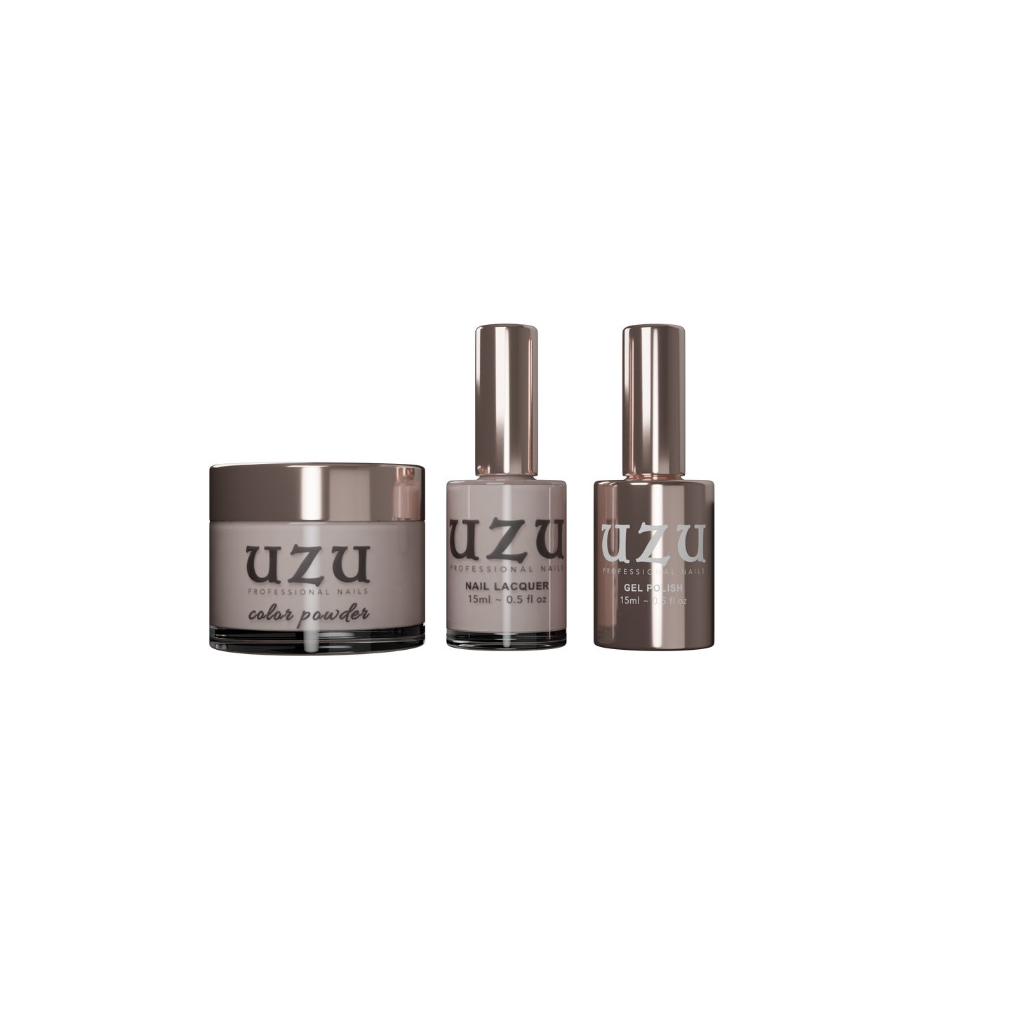 UZU 3-in-1 Acrylic/Dip powder + Nail Lacquer + Gel Polish 026