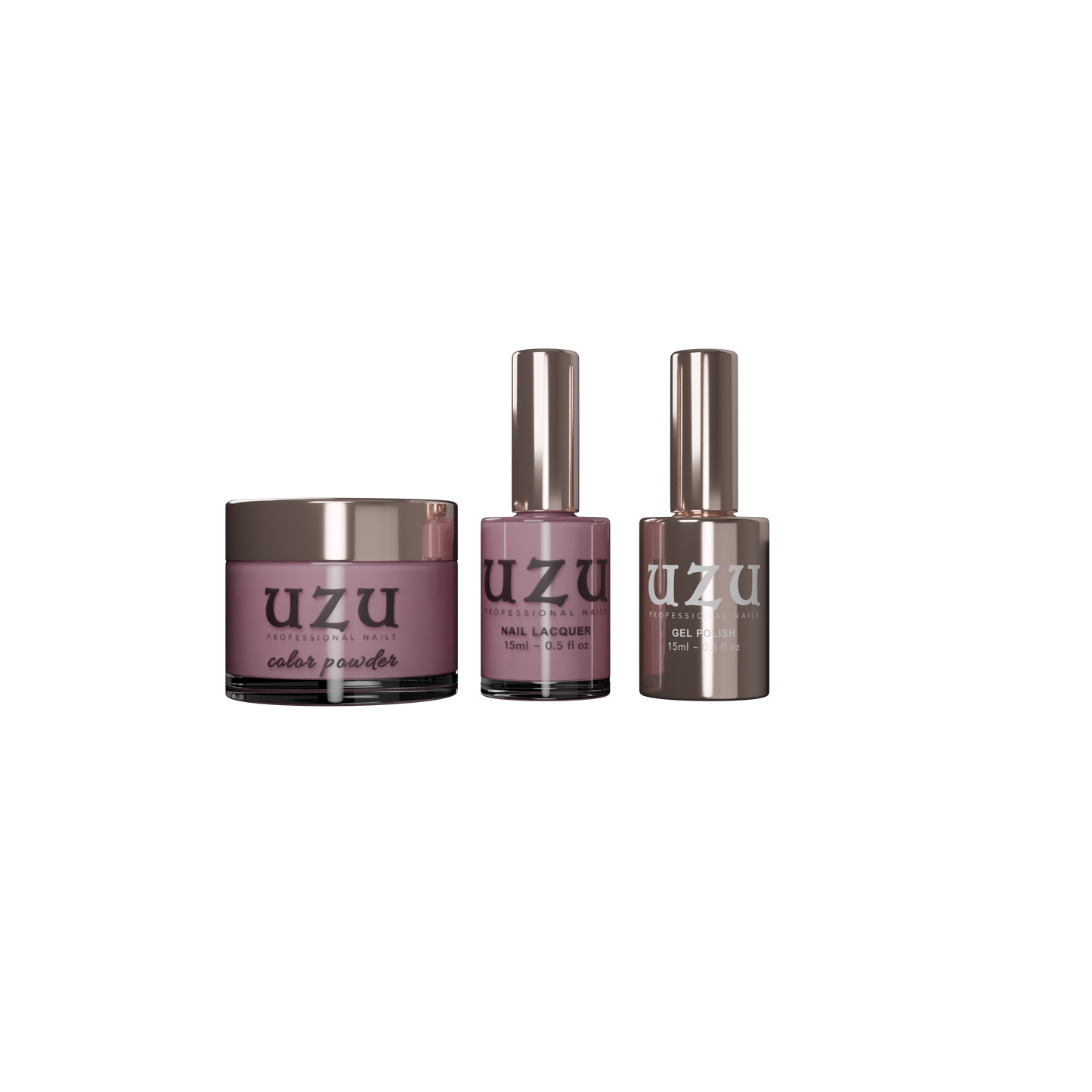 UZU 3-in-1 Acrylic/Dip powder + Nail Lacquer + Gel Polish 028