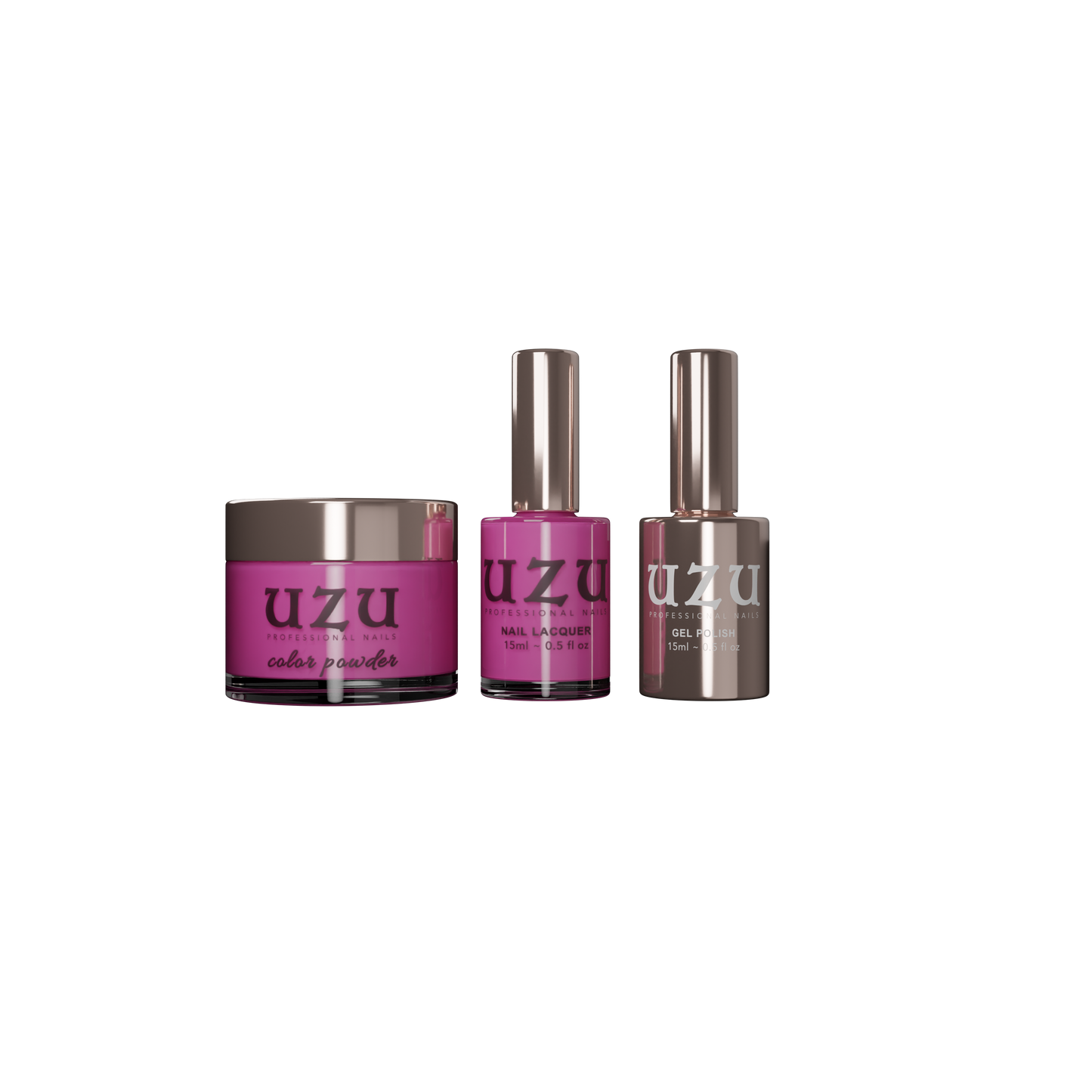 UZU 3-in-1 Acrylic/Dip powder + Nail Lacquer + Gel Polish 036