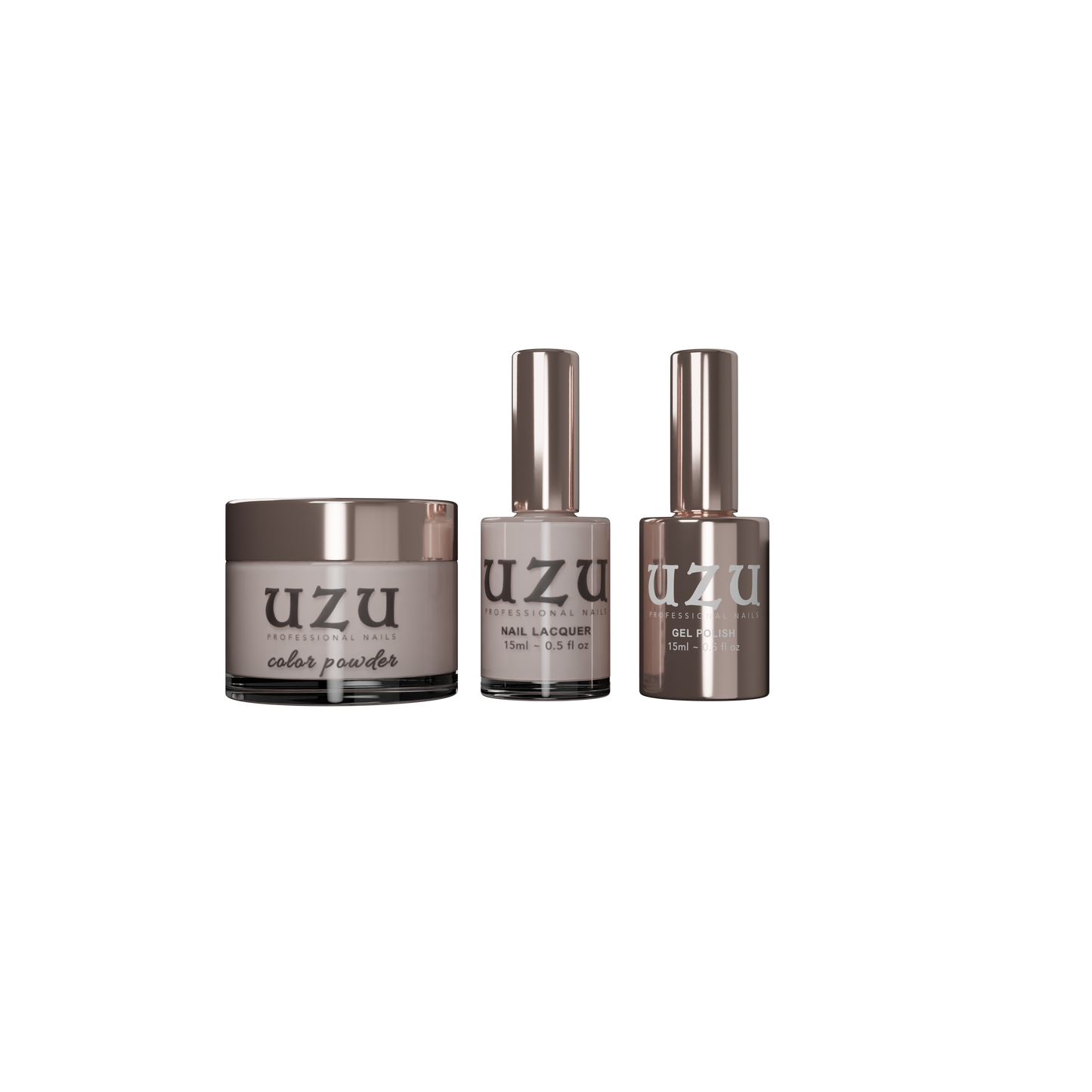 UZU 3-in-1 Acrylic/Dip powder + Nail Lacquer + Gel Polish 004