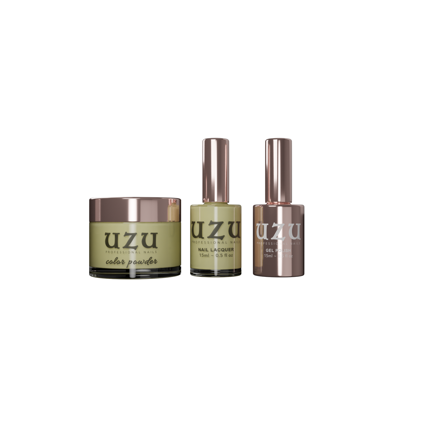 UZU 3-in-1 Acrylic/Dip powder + Nail Lacquer + Gel Polish 097